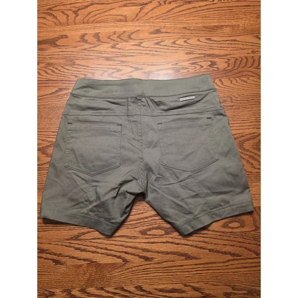 NWT Pearl‎ Izumi Rove Shorts Womens Sz 4 Olive Green Belted Casual Cycling 5.5